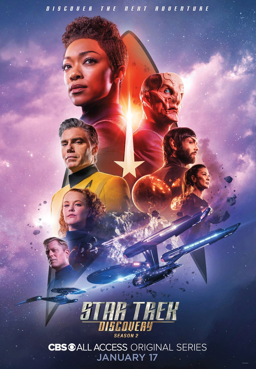 "Star Trek: Discovery"-Poster für Season 2 (CBS Television Studios)