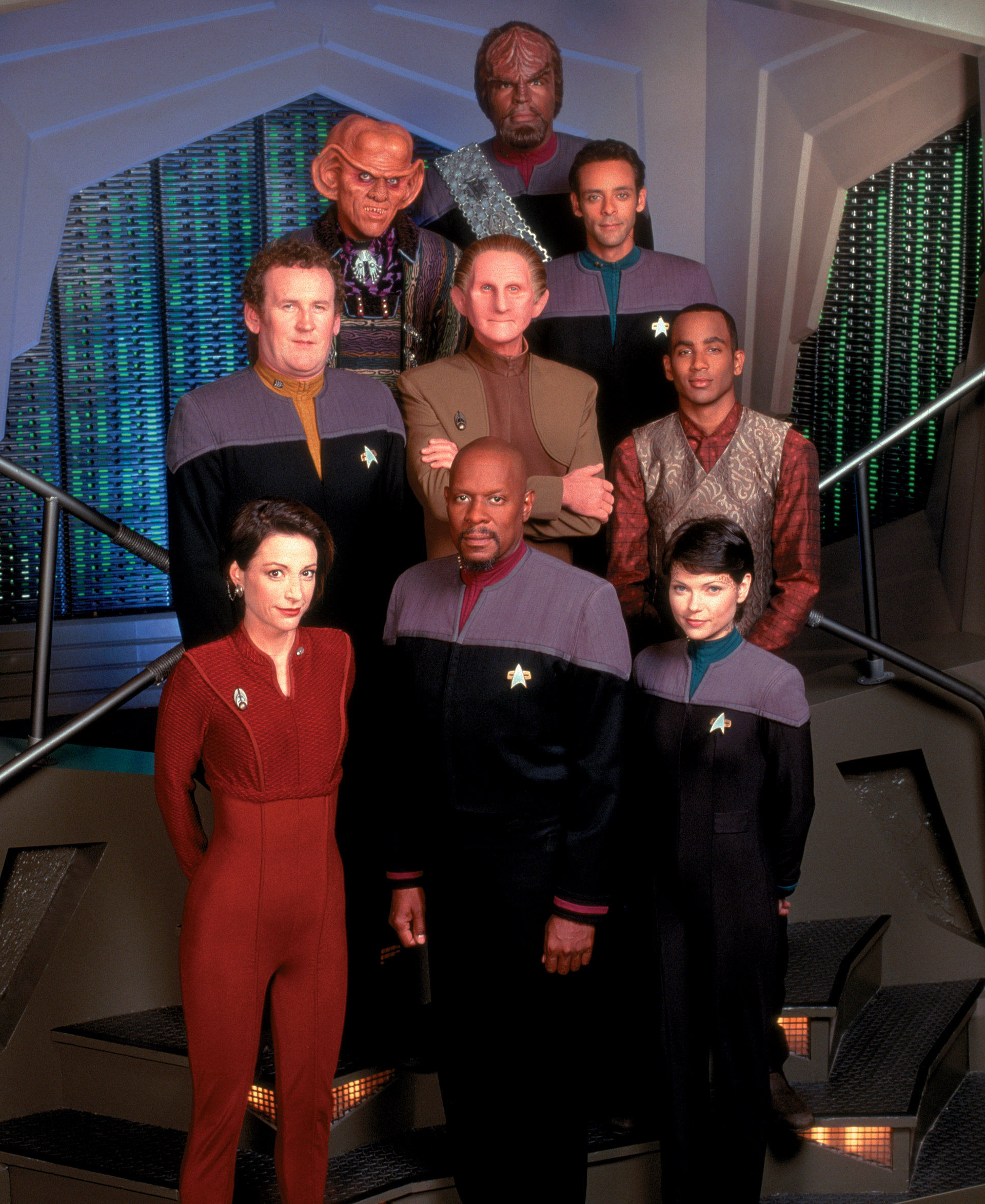 Die Crew von Deep Space Nine in der siebten Staffel (Photo: CBS)