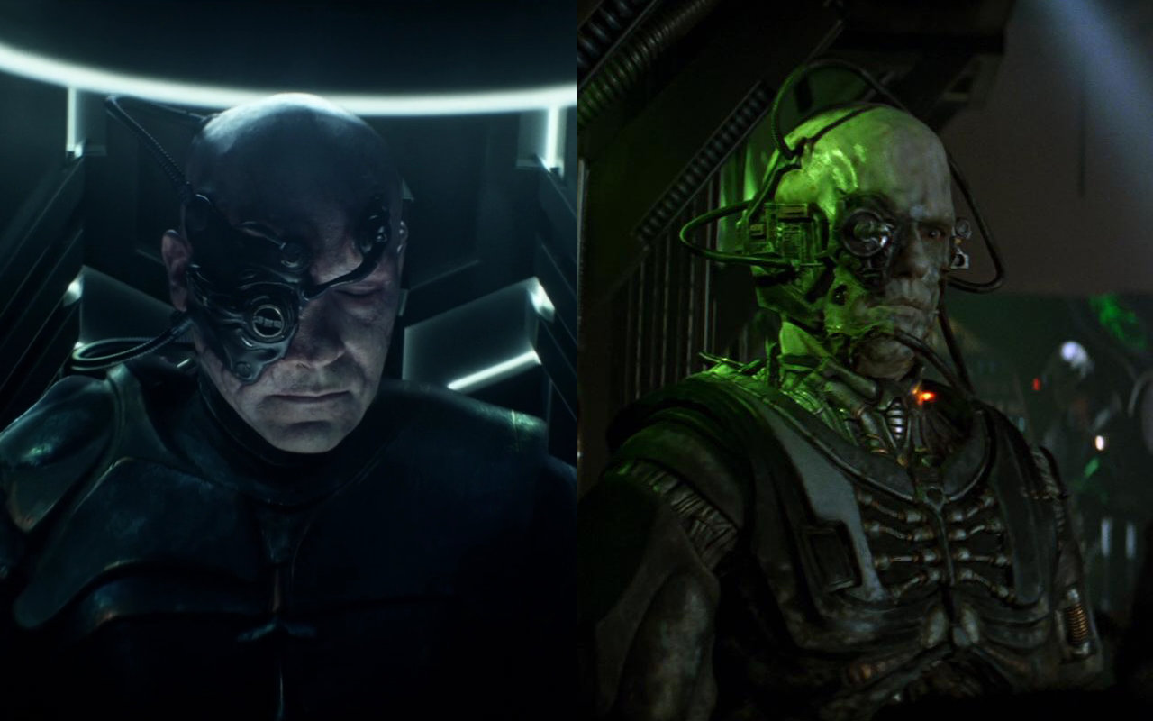 Borg aus "The Impossible Box" und "First Contact" (Bilder: ViacomCBS)