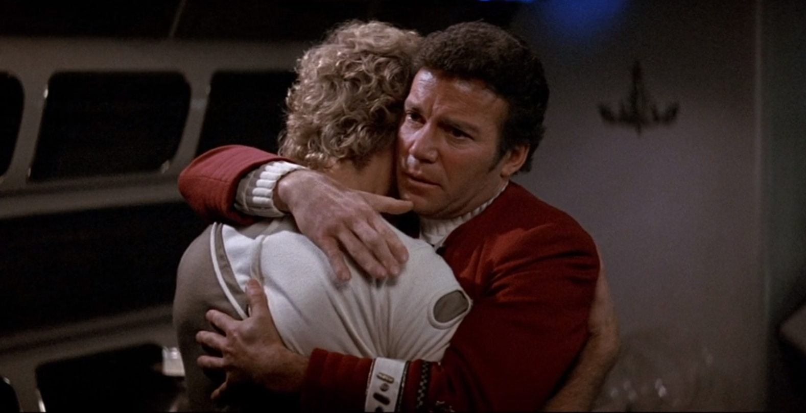Kirk mit seinem Sohn David in "Wrath of Khan" (Bild: ViacomCBS)