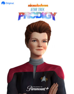 Janeway in Prodigy (Bild: ViacomCBS)