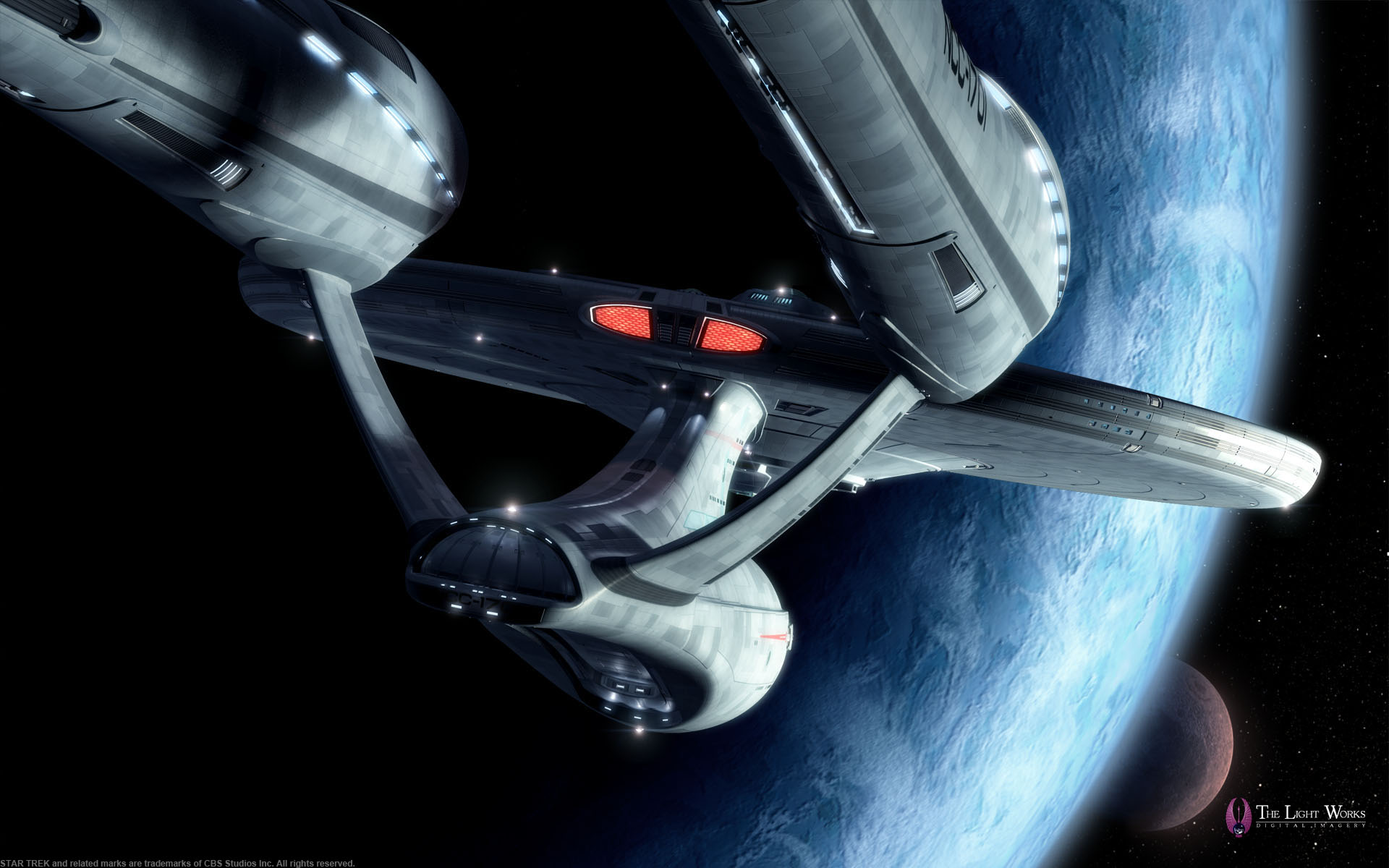 U.S.S. Enterprise der Kelvin-Zeitlinie (Bild: Nutzung mit freundlicher Erlaubnis von The Light Works, Tobias Richter)