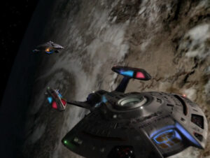 Die Equinox wird von der U.S.S. Voyager in "Equinox, Part II" angegriffen