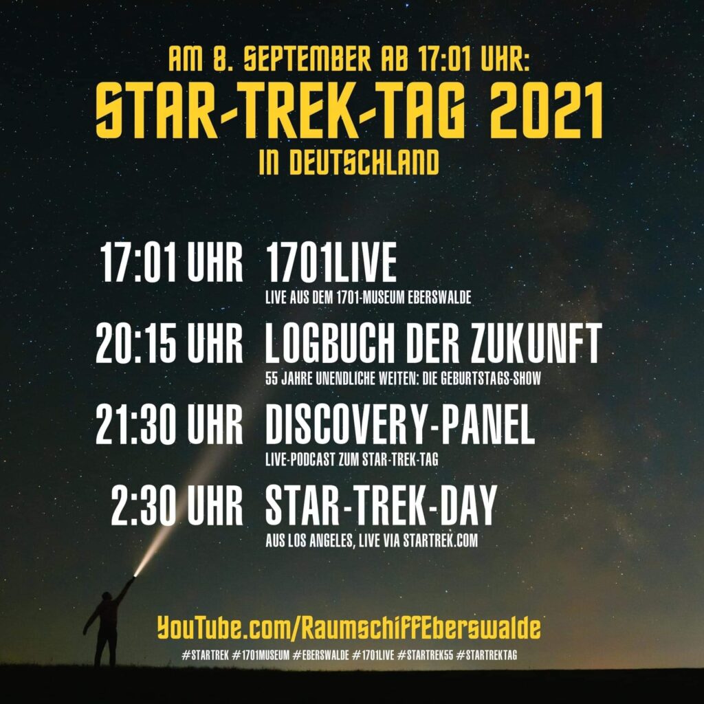Raumschiff Eberswalde feiert 55-jähriges "Star Trek"-Jubiläum mit großer Show 1