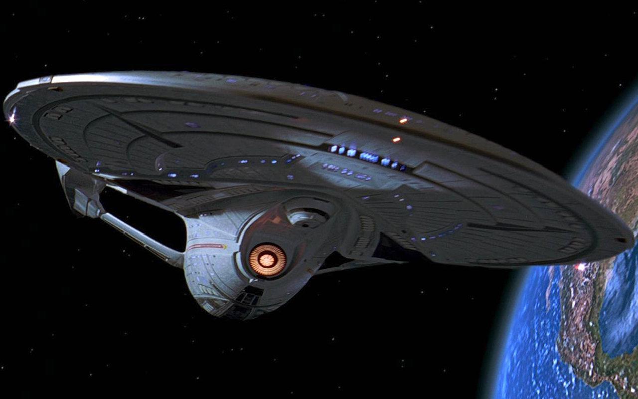 Die Enterprise-E in "First Contact"